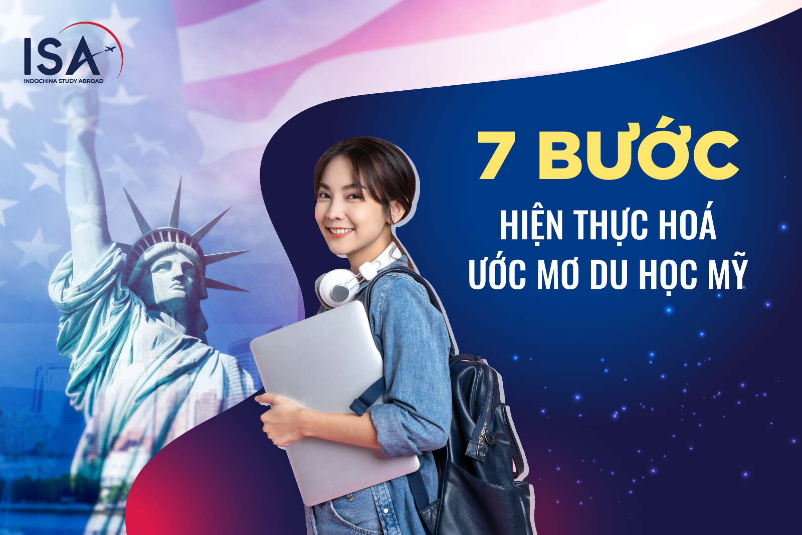 7 bước hiện thực hóa ước mơ du học Mỹ